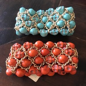 📍3 for $15📍Skull bracelets. New